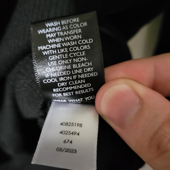 Torrid Super Soft Ribbed Knit Long Tunic Size 2X Black Low Cut Side Rooshing - Picture 5 of 5